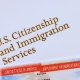 Employment Authorization card is U.S. Immigrant work documents Department of homeland Security United States Citizenship and Immigration Services
