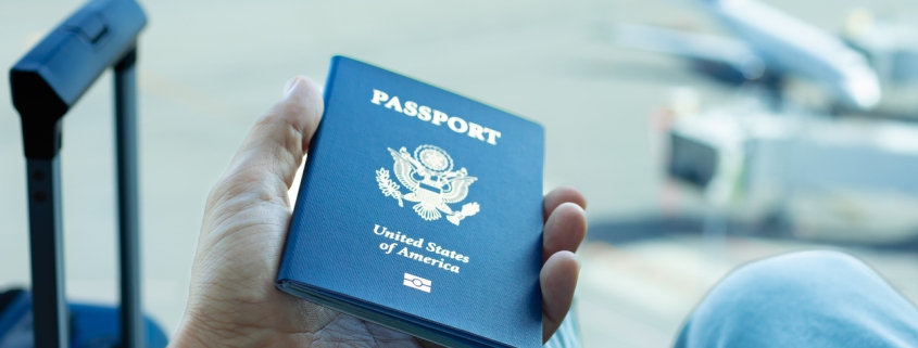 Immigration, travel concept.